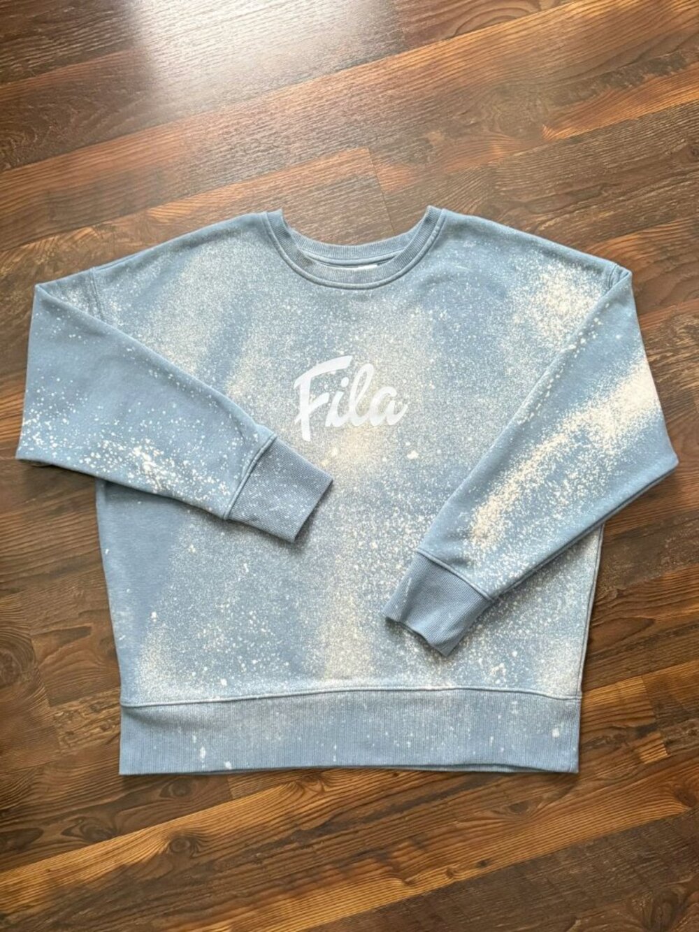 Fila Acid Wash Crewneck Sweatshirt